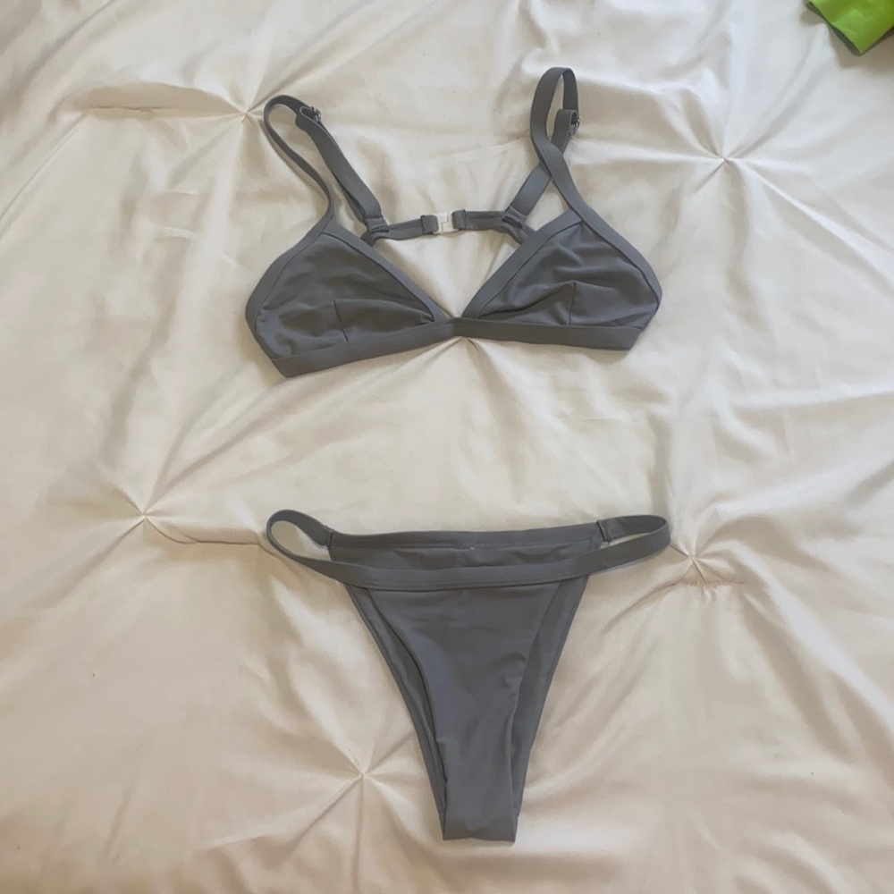 GREY BIKINI SET